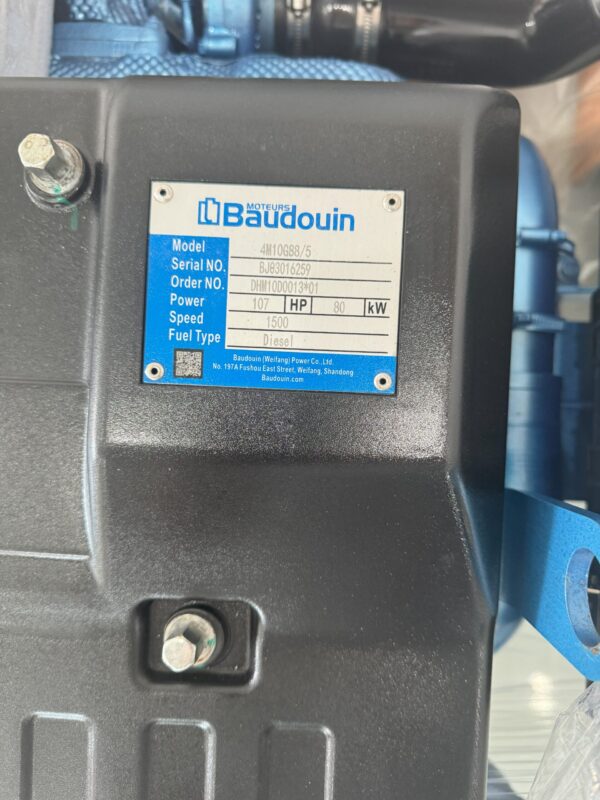 Máy phát điện Baudouin 100kVA - Hình ảnh 15