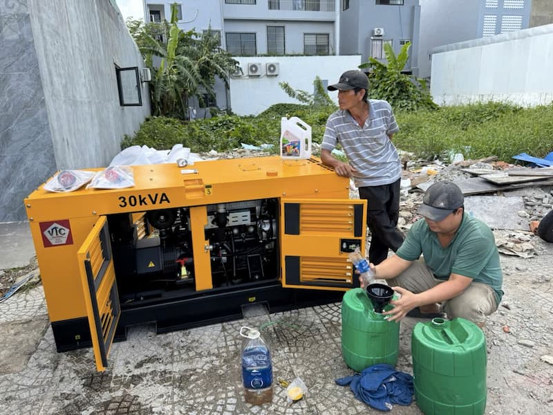 Bảo trì máy phát điện