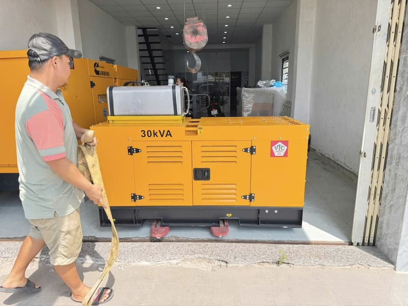 Lắp đặt máy phát điện chạy dầu
