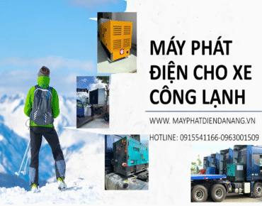 MÁY PHÁT ĐIỆN LẮP ĐẶT TRÊN XE CÔNG LẠNH
