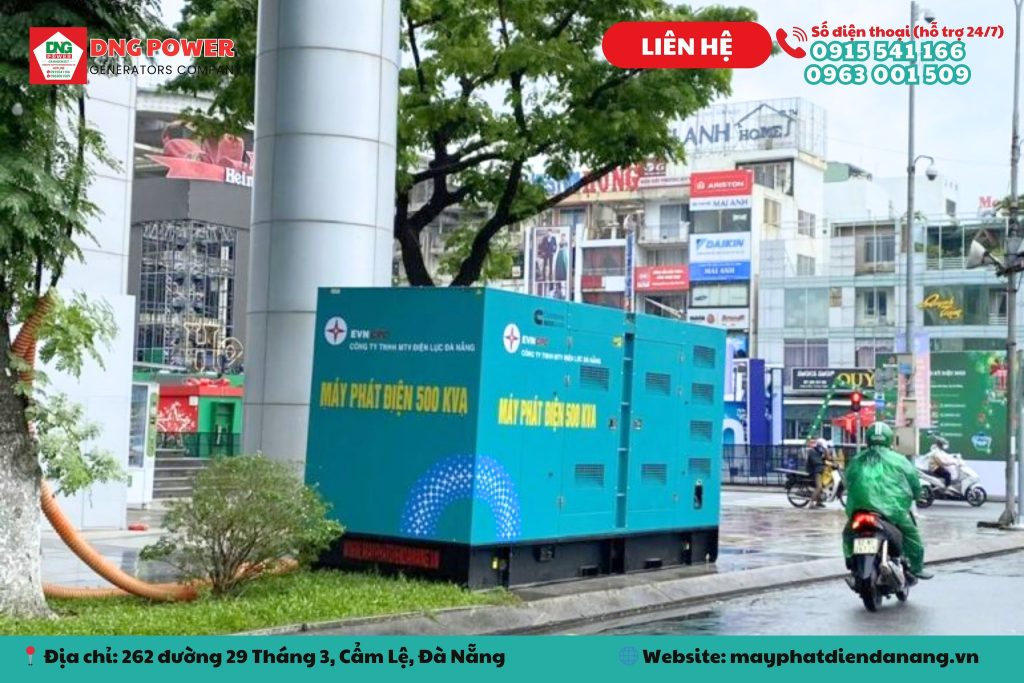 DNG POWER - Cung cấp giải pháp dự phòng Cummins tại nhà hát Trưng Vương Đà Nẵng