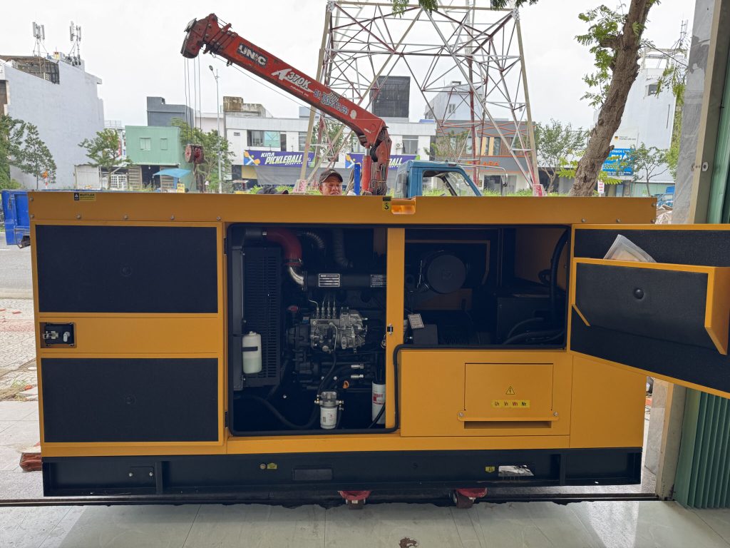 CUNG CẤP LẮP ĐẶT MÁY PHÁT ĐIỆN 100KVA TẠI DỰ ÁN CAO TỐC VINH