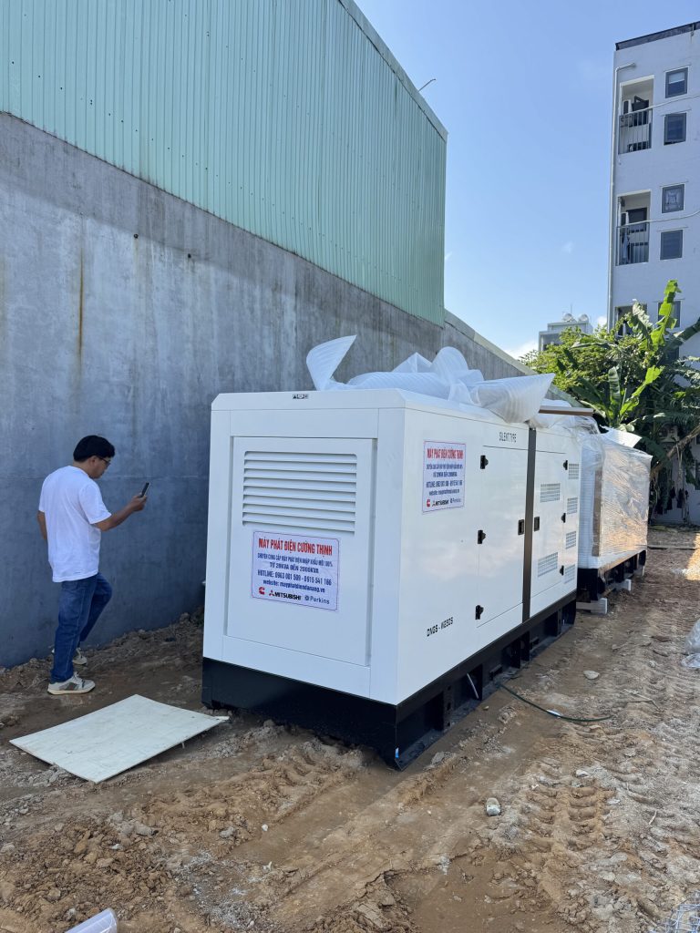 GIAO MÁY PHÁT ĐIỆN 350KVA KHÁCH SẠN TẠI VIÊNG CHĂN