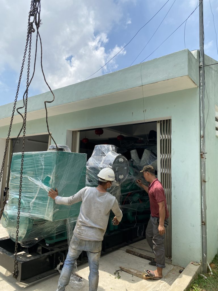 Cung cấp lắp đặt máy phát điện Cummins india 1000 kVA tại Bệnh viện Y Học Cổ Truyền