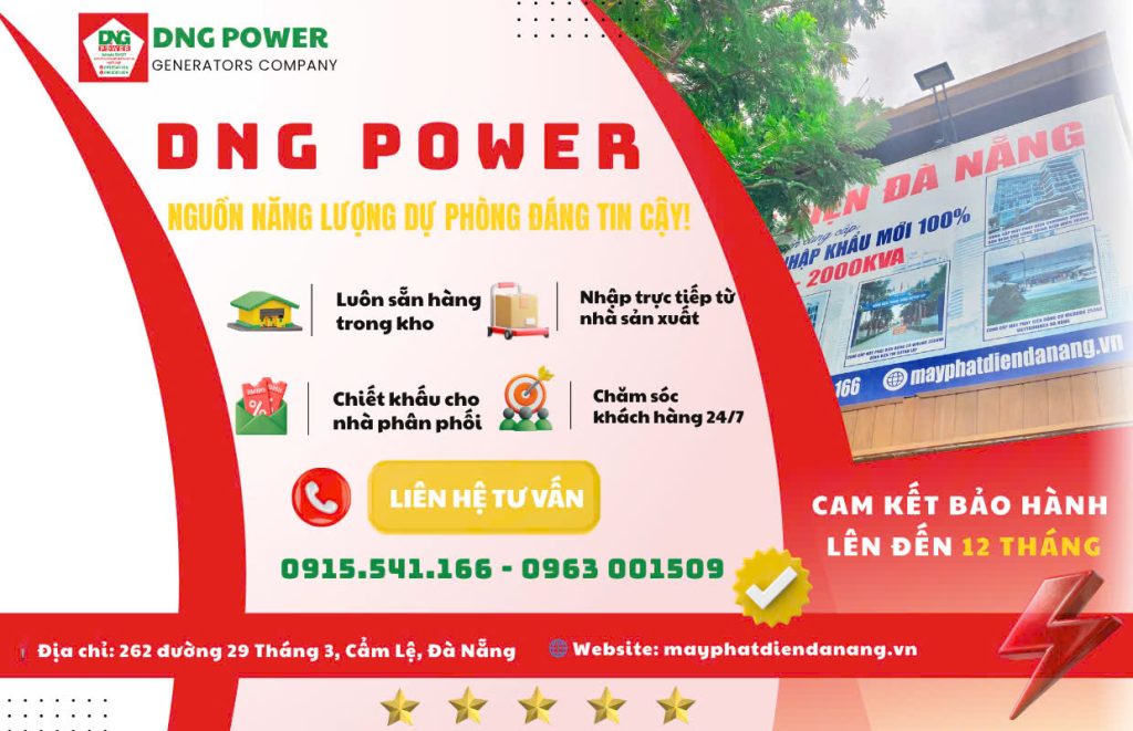 Máy phát điện 10kVA chính hãng: Giá bán, thông số và model bán chạy nhất 2024
